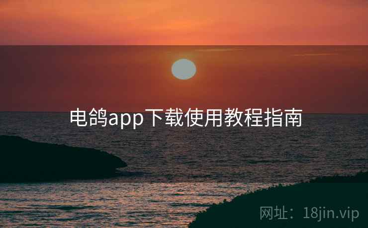 电鸽app下载使用教程指南 第2张 电鸽app下载使用教程指南 第2张